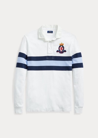 Polo Ralph Lauren Classic Fit Rugby Polo Shirt Herre Danmark (HJMOT2065)